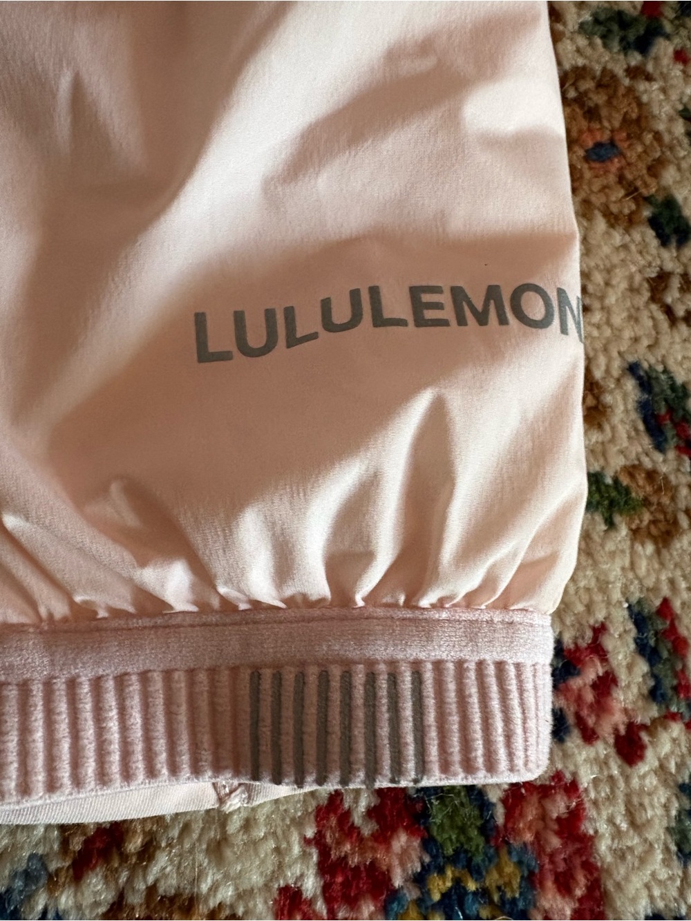 Lululemon Down for It All Jacket Sz 8 Light Pink Color. Retail $248. - Picture 6 of 6